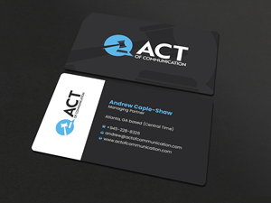 Business Card Design by Uttom 2 for this project | Design: #32955036