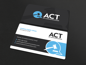 Business Card Design by Uttom 2 for this project | Design: #32955037