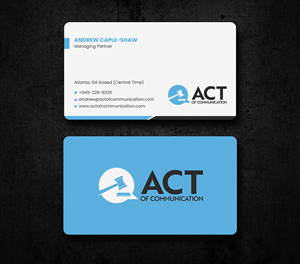 Business Card Design by Uttom 2 for this project | Design: #32989093