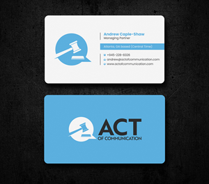 Business Card Design by Uttom 2 for this project | Design: #32989095
