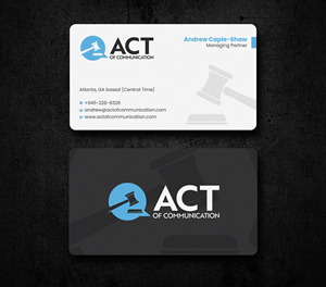 Business Card Design by Uttom 2 for this project | Design: #32989101