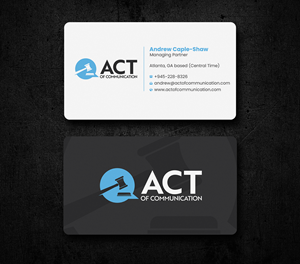 Business Card Design by Uttom 2 for this project | Design: #32989102