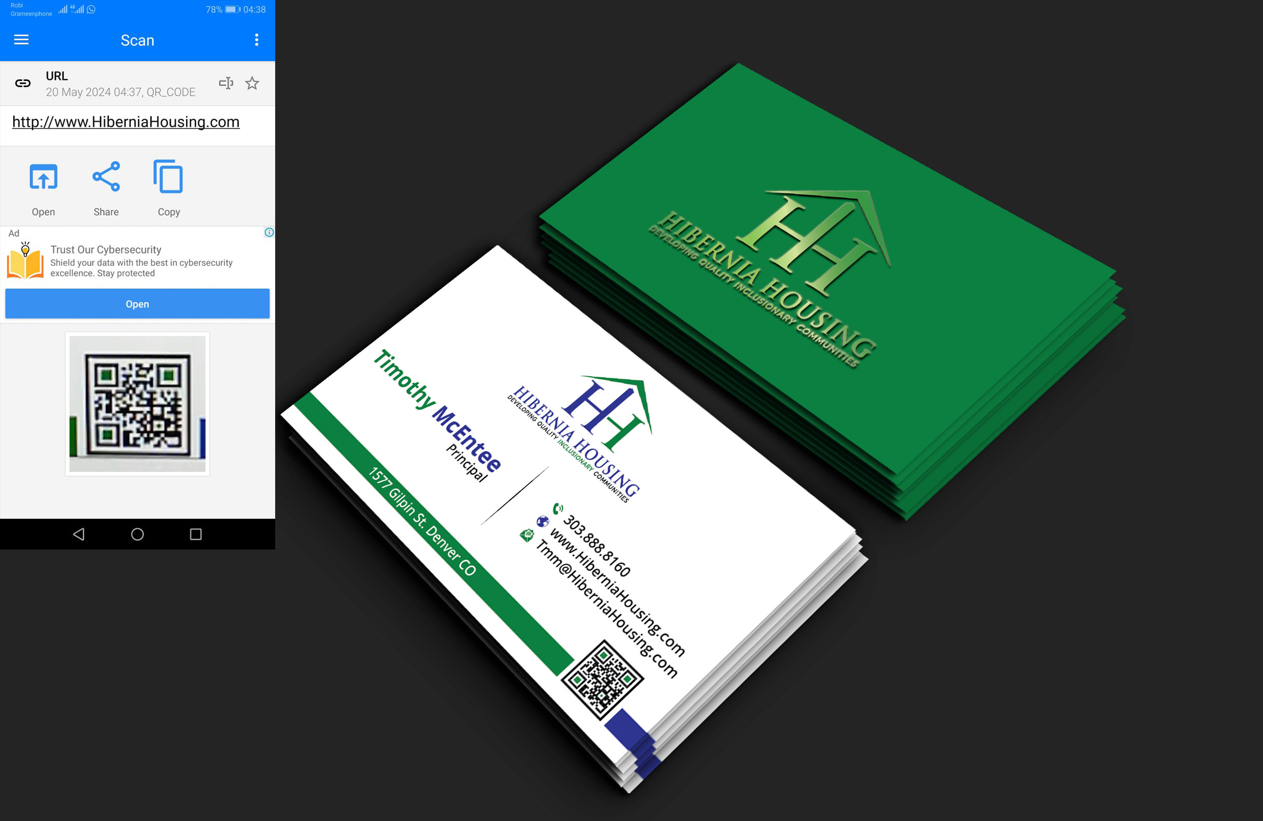 Business Card Design by DesignerShahadat for this project | Design #32966372