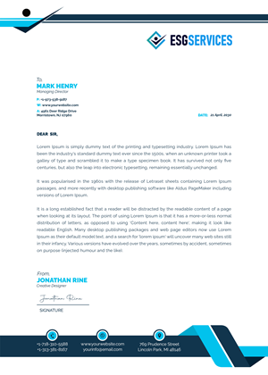 Letterhead Design by uk