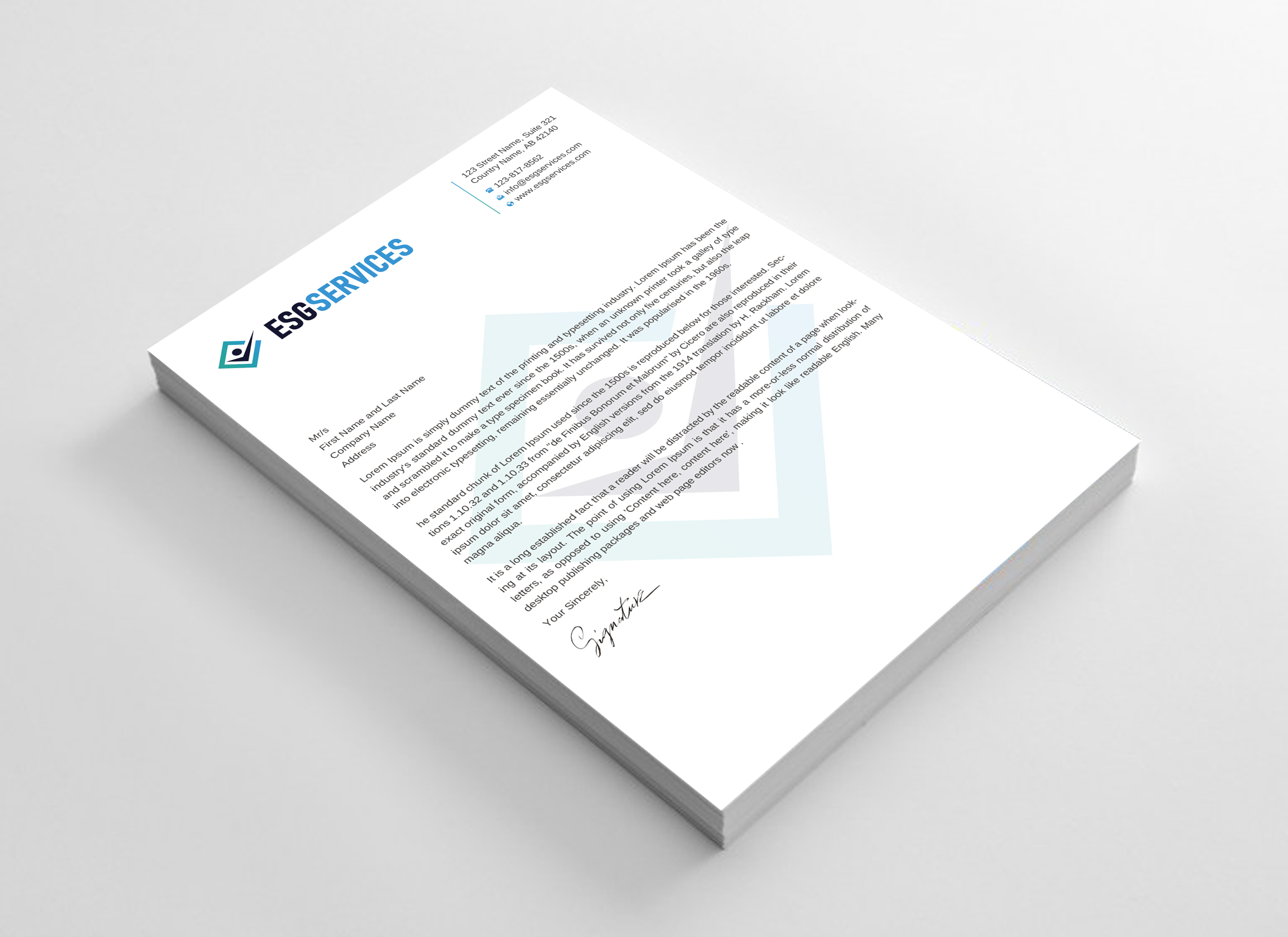 Letterhead Design by Uttom 2 for this project | Design #32948231