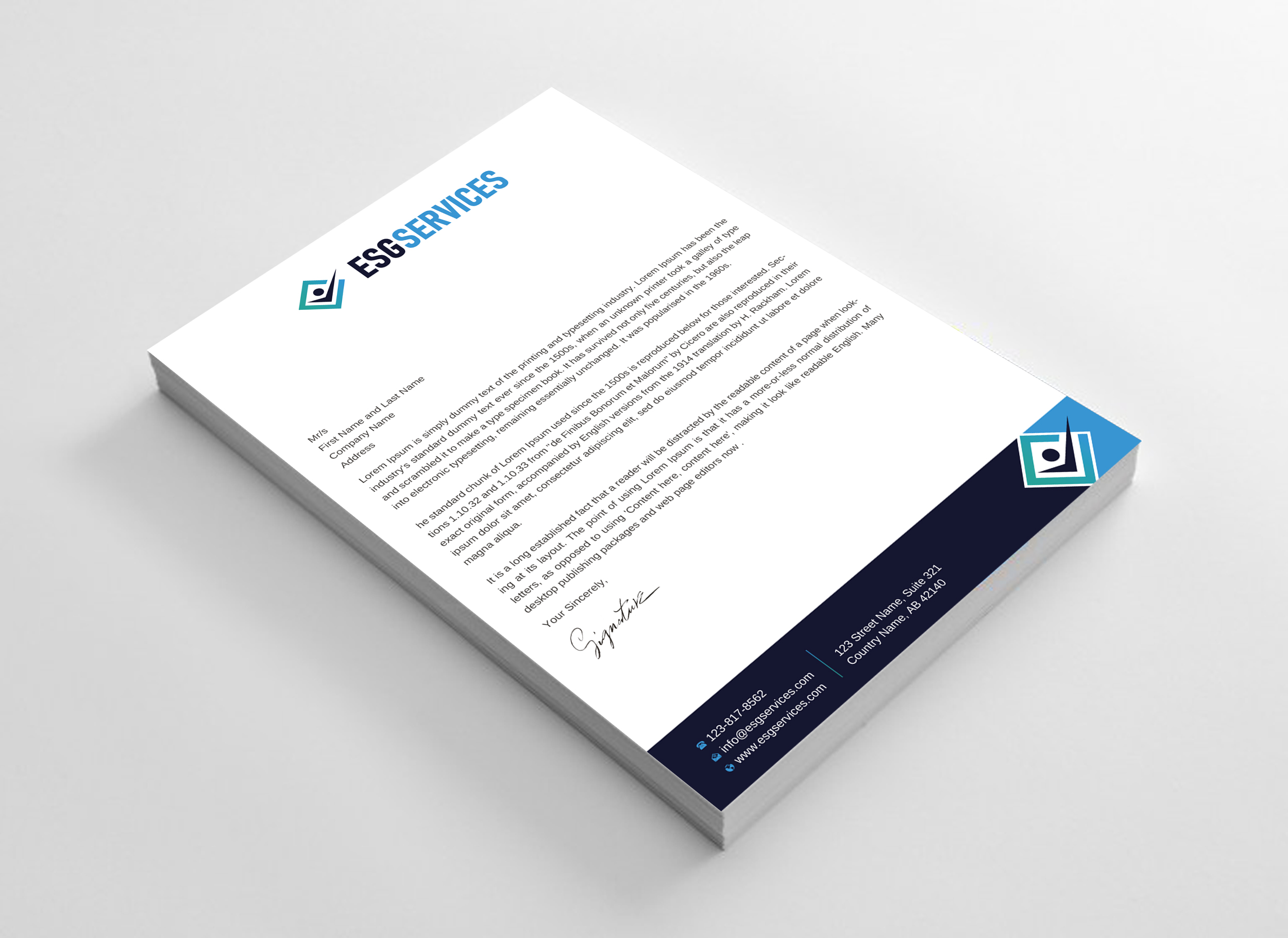 Letterhead Design by Uttom 2 for this project | Design #32948234