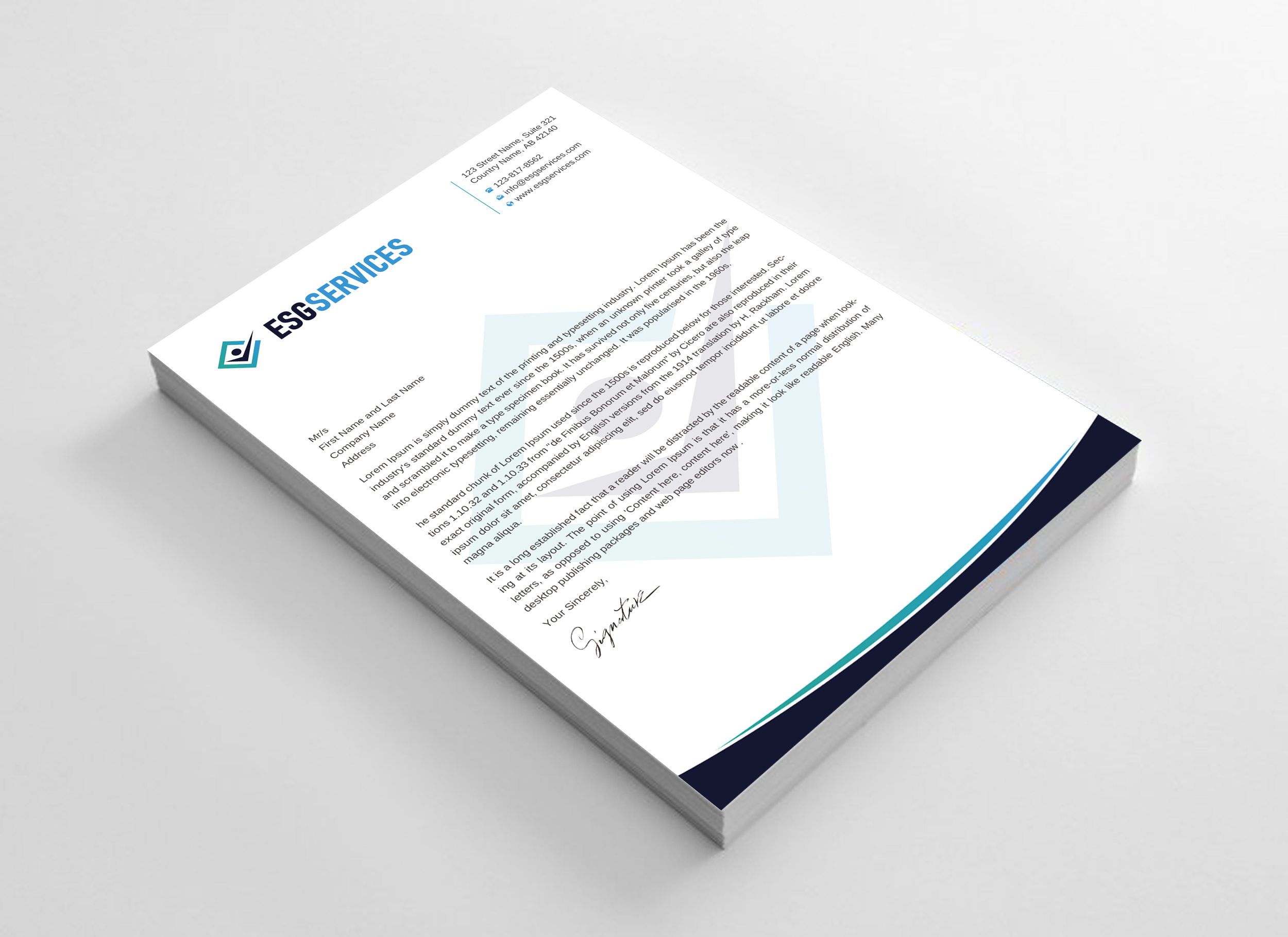 Letterhead Design by Uttom 2 for this project | Design #32948235