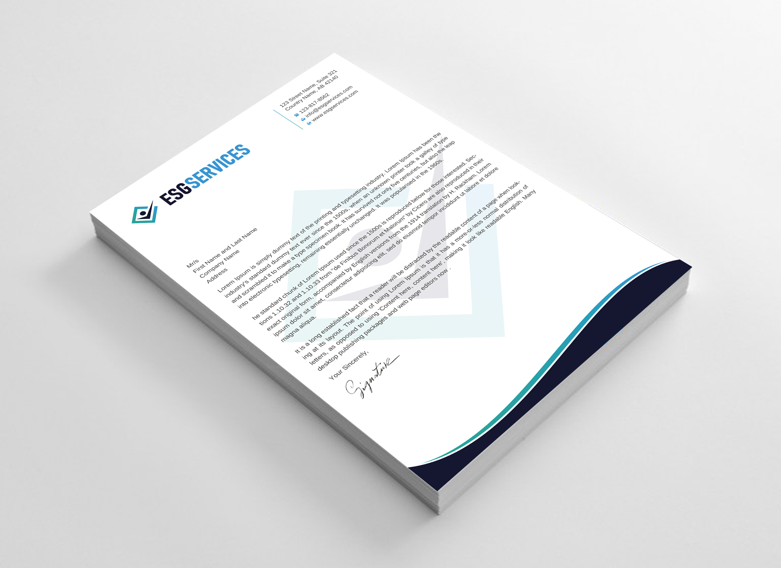 Letterhead Design by Uttom 2 for this project | Design #32948238