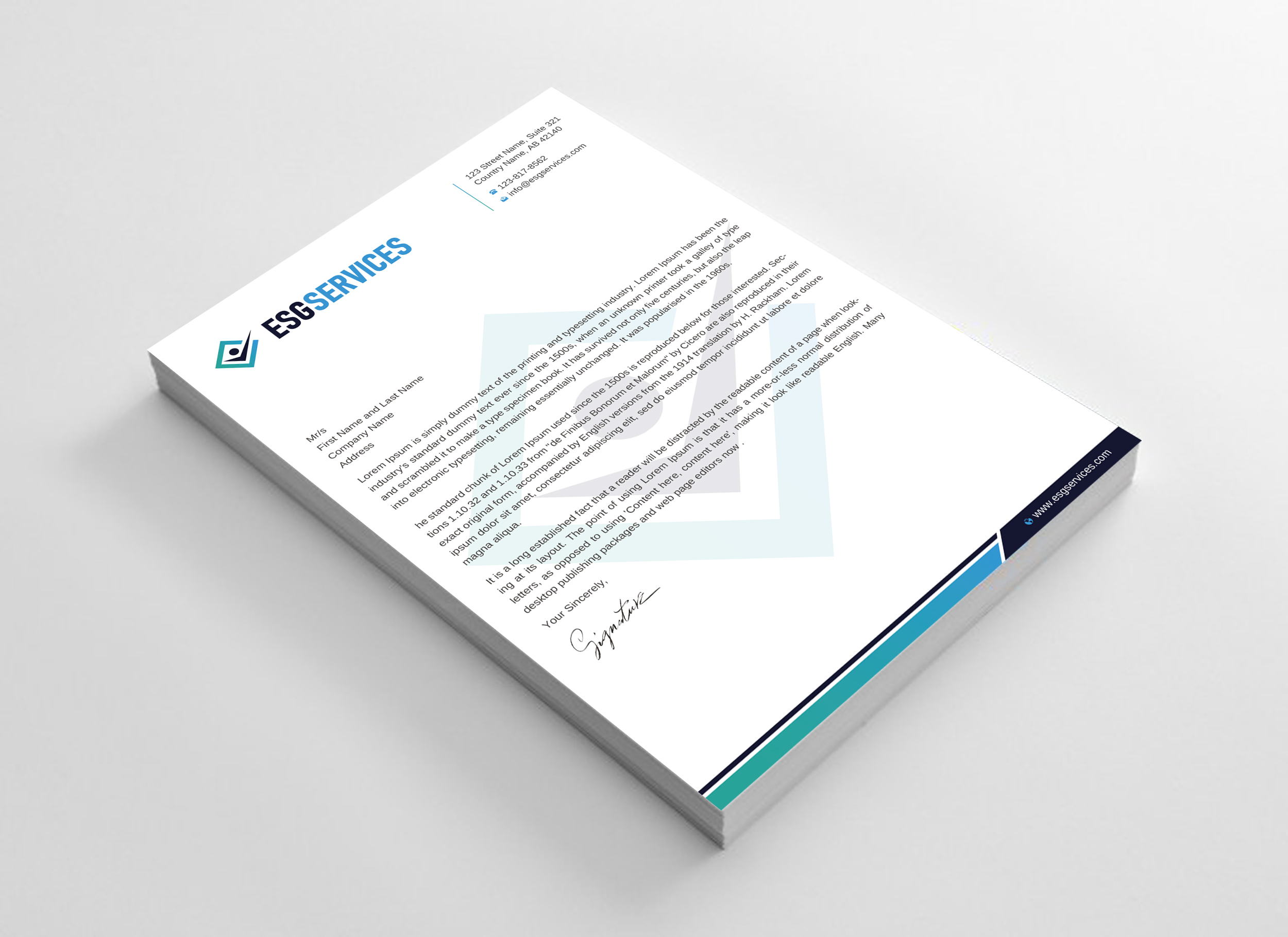Letterhead Design by Uttom 2 for this project | Design #32948240