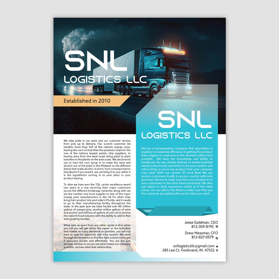 Flyer Design by YourLogoMaster for this project | Design #32953370