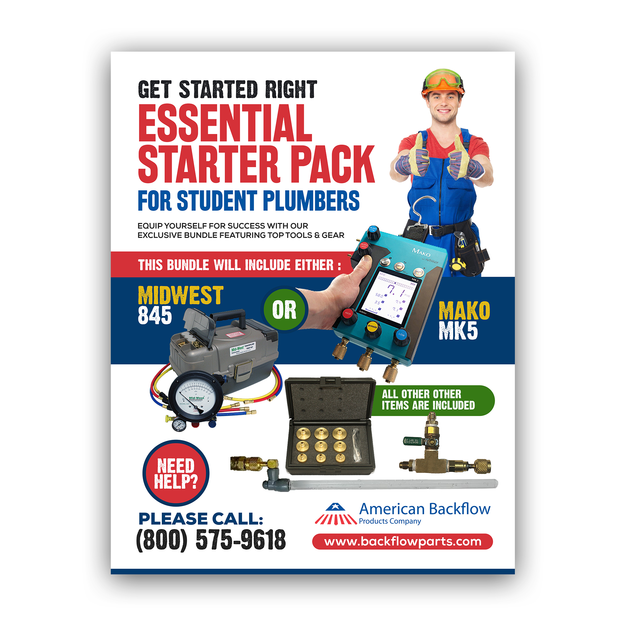 Flyer Design by debdesign for American Backflow Products Company | Design #32985680
