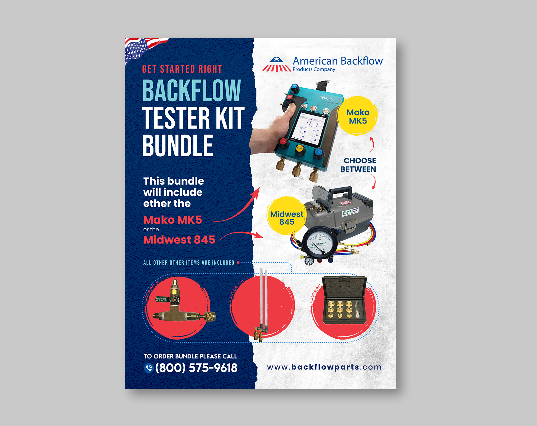 Flyer Design by debdesign for American Backflow Products Company | Design #33113152