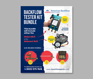 Flyer-Design von debdesign für American Backflow Products Company | Design: #33120146