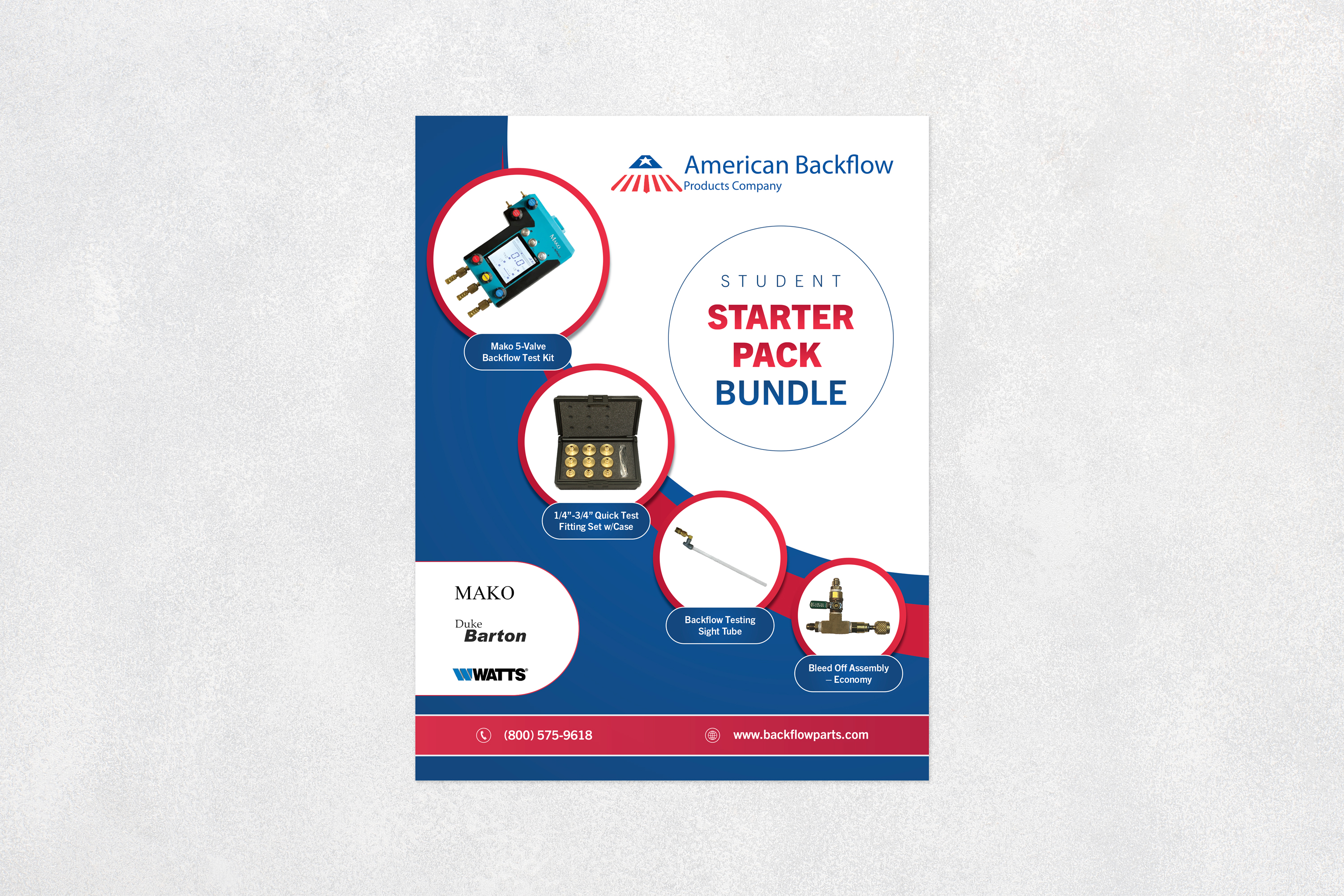 Flyer Design by georgy55ke for American Backflow Products Company | Design #32995086