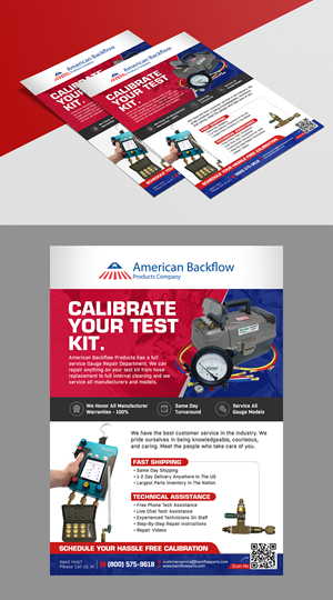Design de Flyer par websmartusa pour American Backflow Products Company | Design #32986819