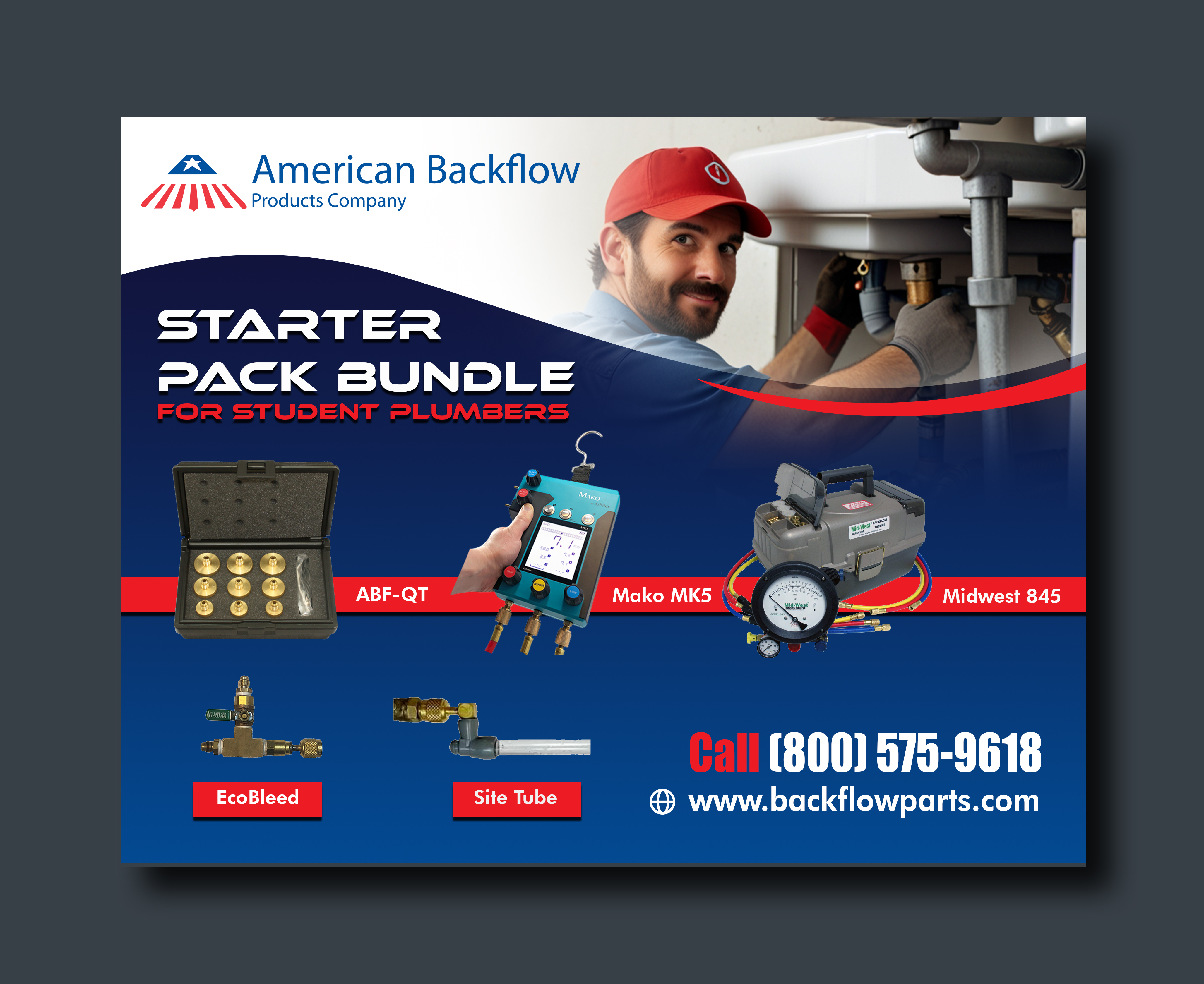 Flyer Design by saurov for American Backflow Products Company | Design #32986608