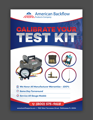 Diseño de Flyer por Impressive Designs para American Backflow Products Company | Diseño: #32985865