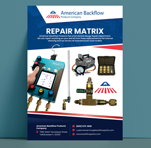 Design de Flyer par Dzhafir pour American Backflow Products Company | Design #32983873