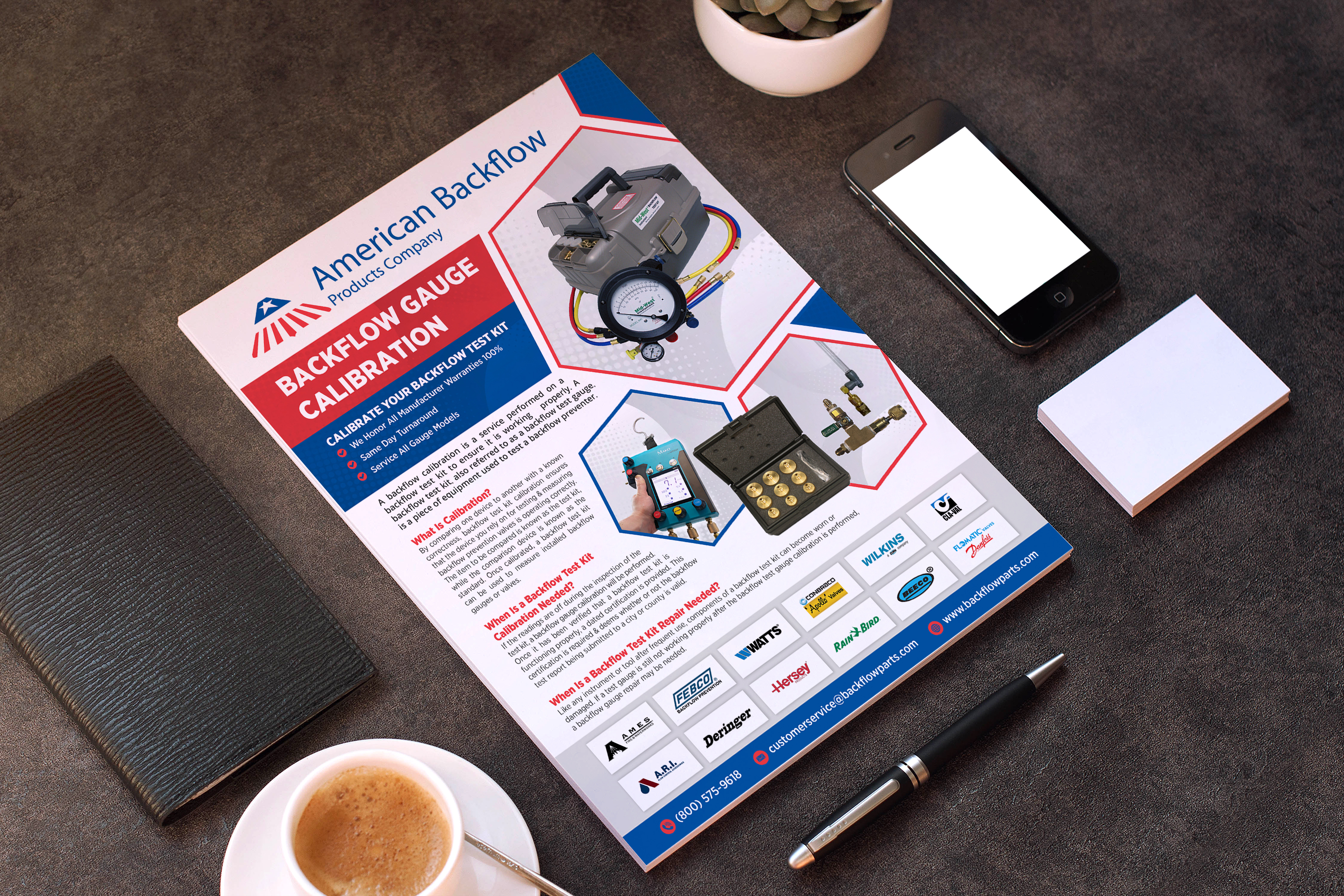 Flyer Design by GraphicsGuru for American Backflow Products Company | Design #32992313