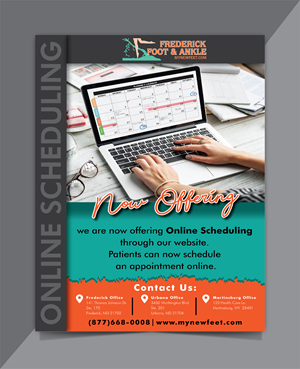 Flyer Design by HT Graphic for Frederick Foot & Ankle | Design: #32952575