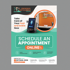 Design de Flyer par Stan$oul pour Frederick Foot & Ankle | Design : #32949483