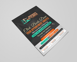 Flyer Design by HeshanKavinda for Frederick Foot & Ankle | Design: #32950869