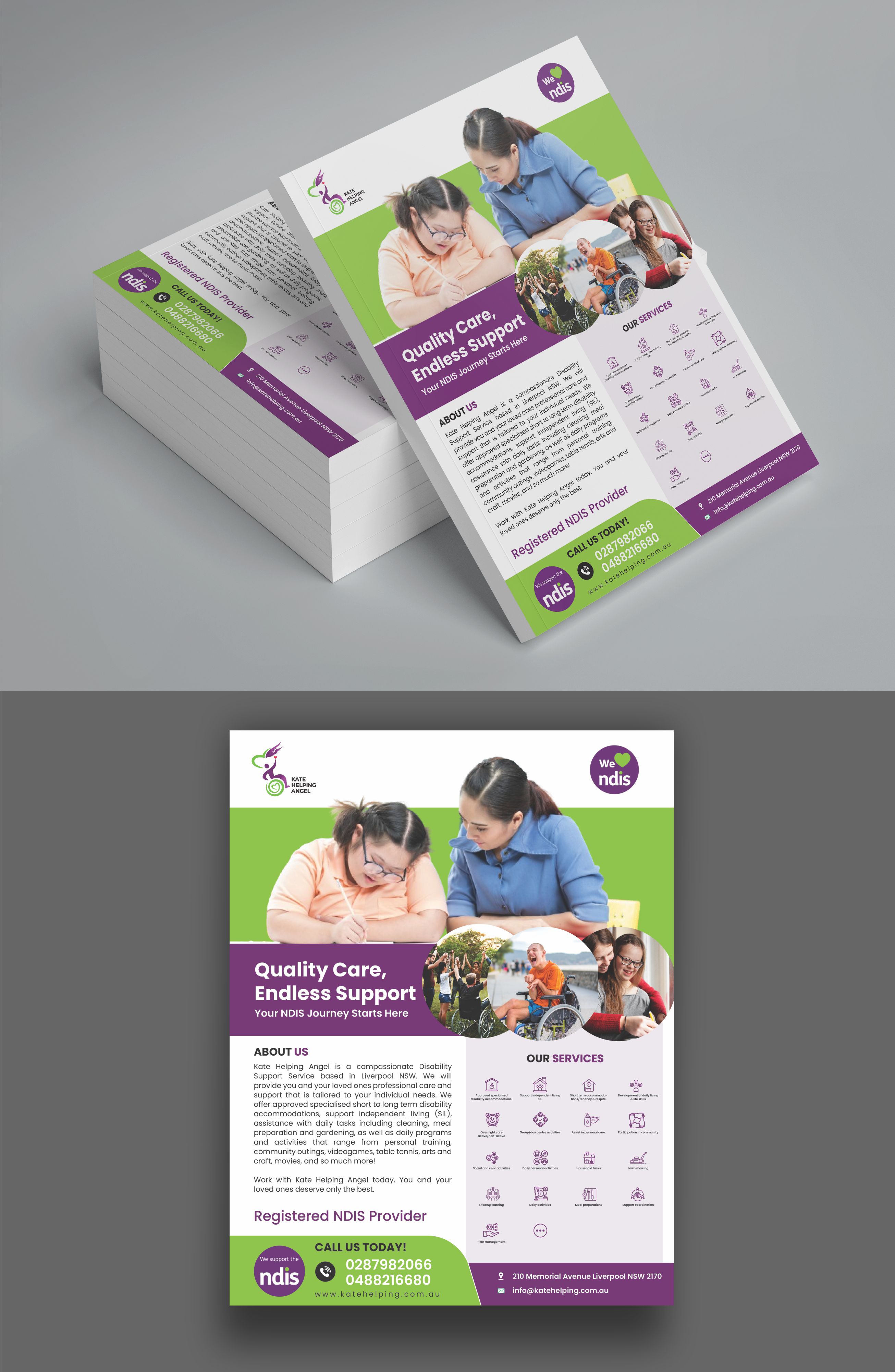 Flyer Design by Nel. for this project | Design #32961493