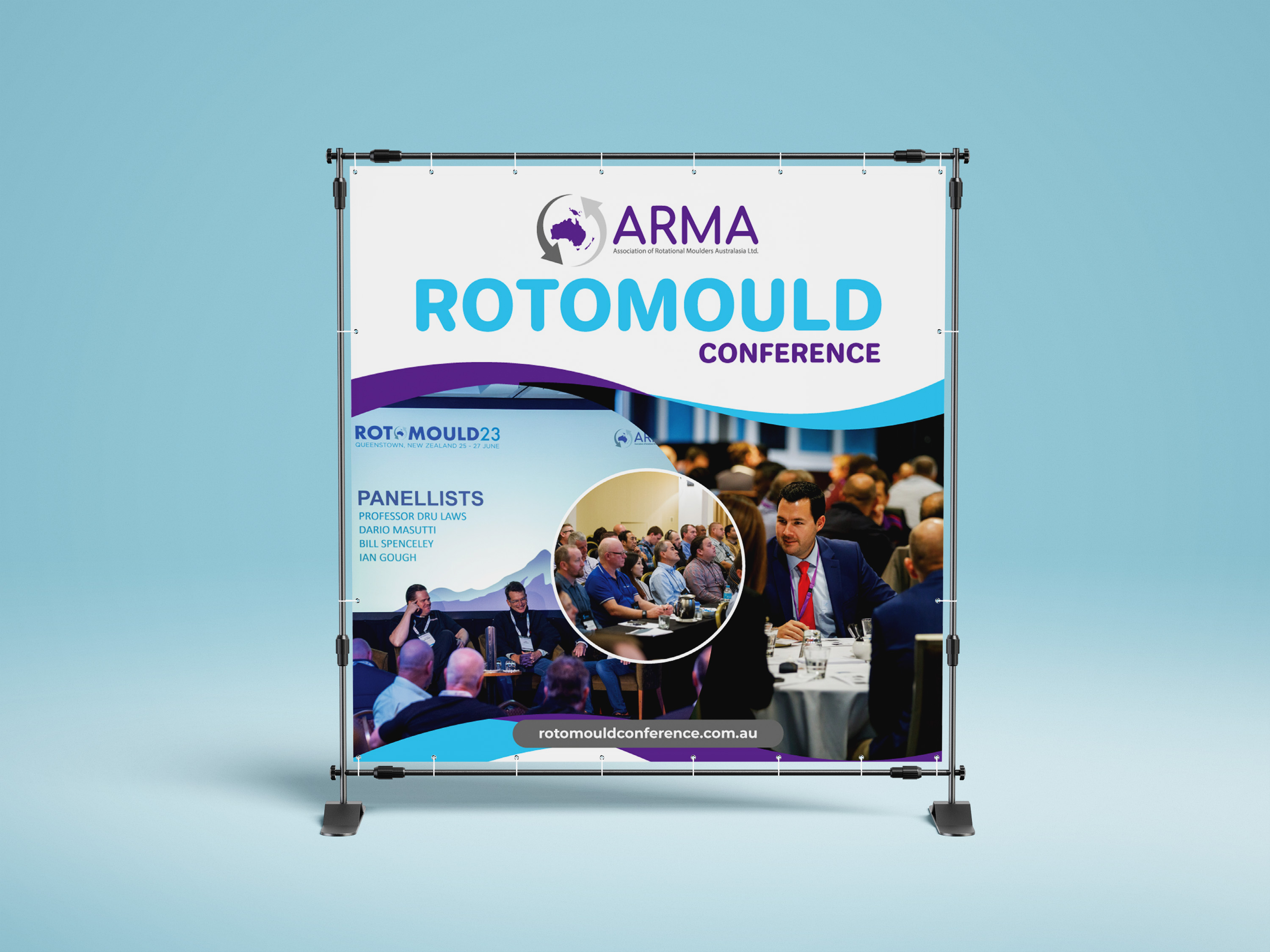 Design de Poster par JanuXart pour Association of Rotational Moulders Australasia | Design #32955760