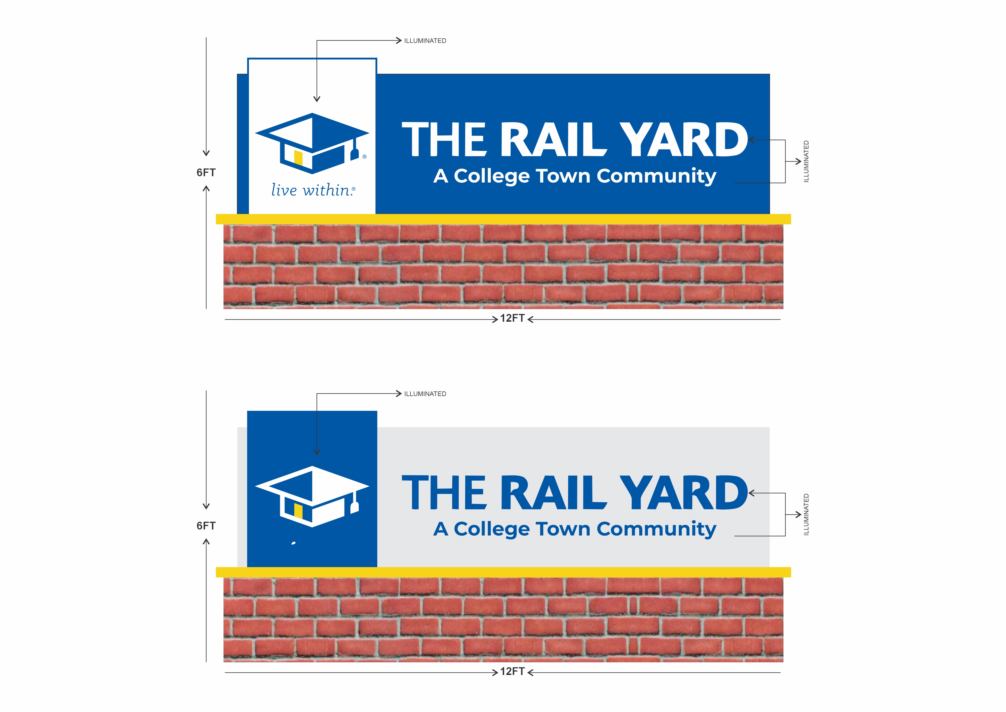 Signage Design by 2BK for College Town Communities | Design #32973391