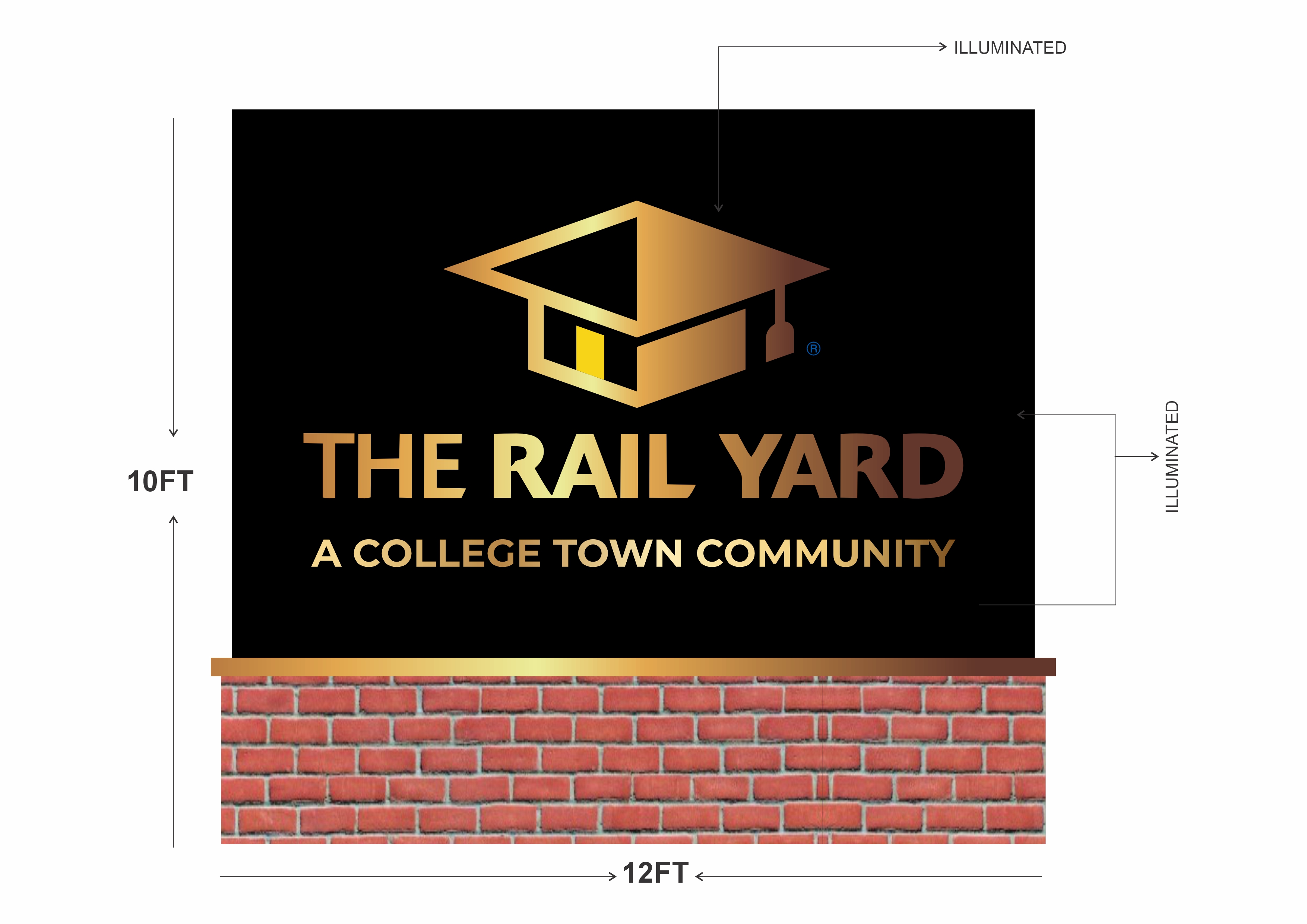 Design de Panneau par 2BK pour College Town Communities | Design #32989240