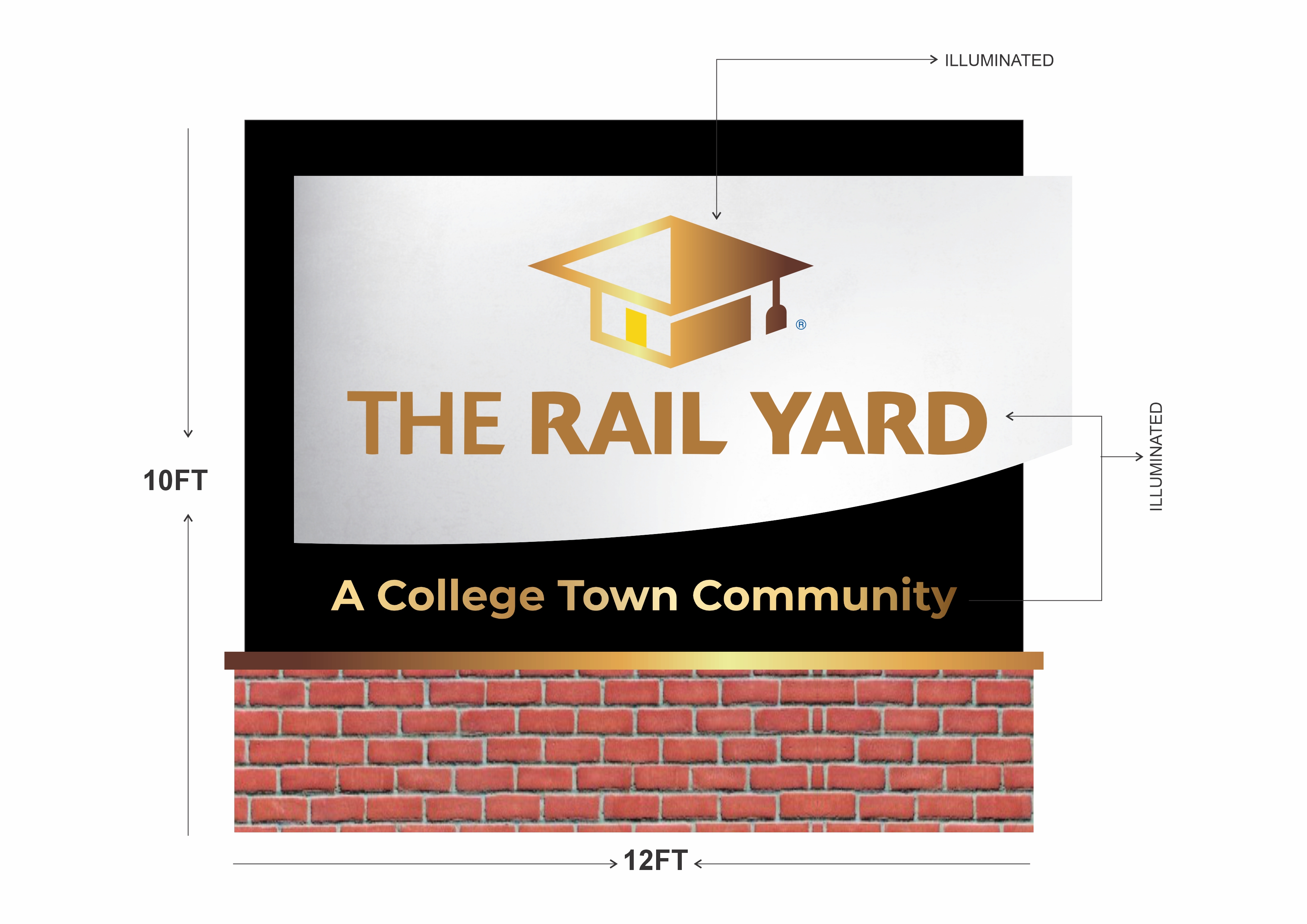Signage Design by 2BK for College Town Communities | Design #32989241