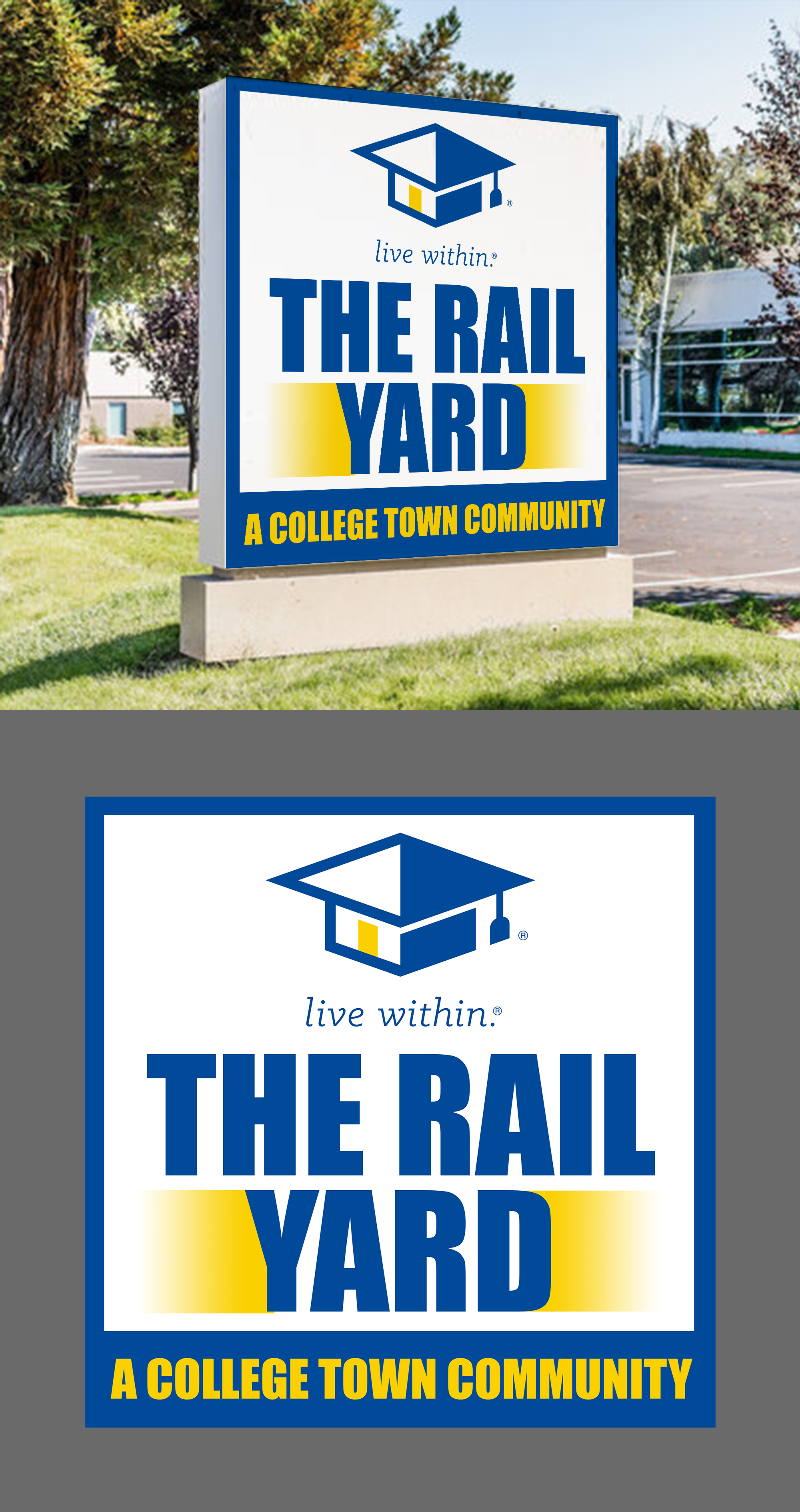 Design de Panneau par ARTOGRAPHY pour College Town Communities | Design #32954689