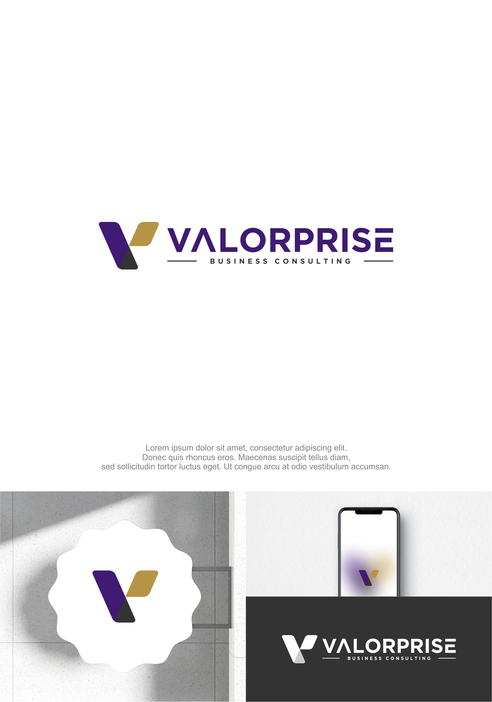Logo Design by M.Syaiful Huda for Valorprise | Design #32982013