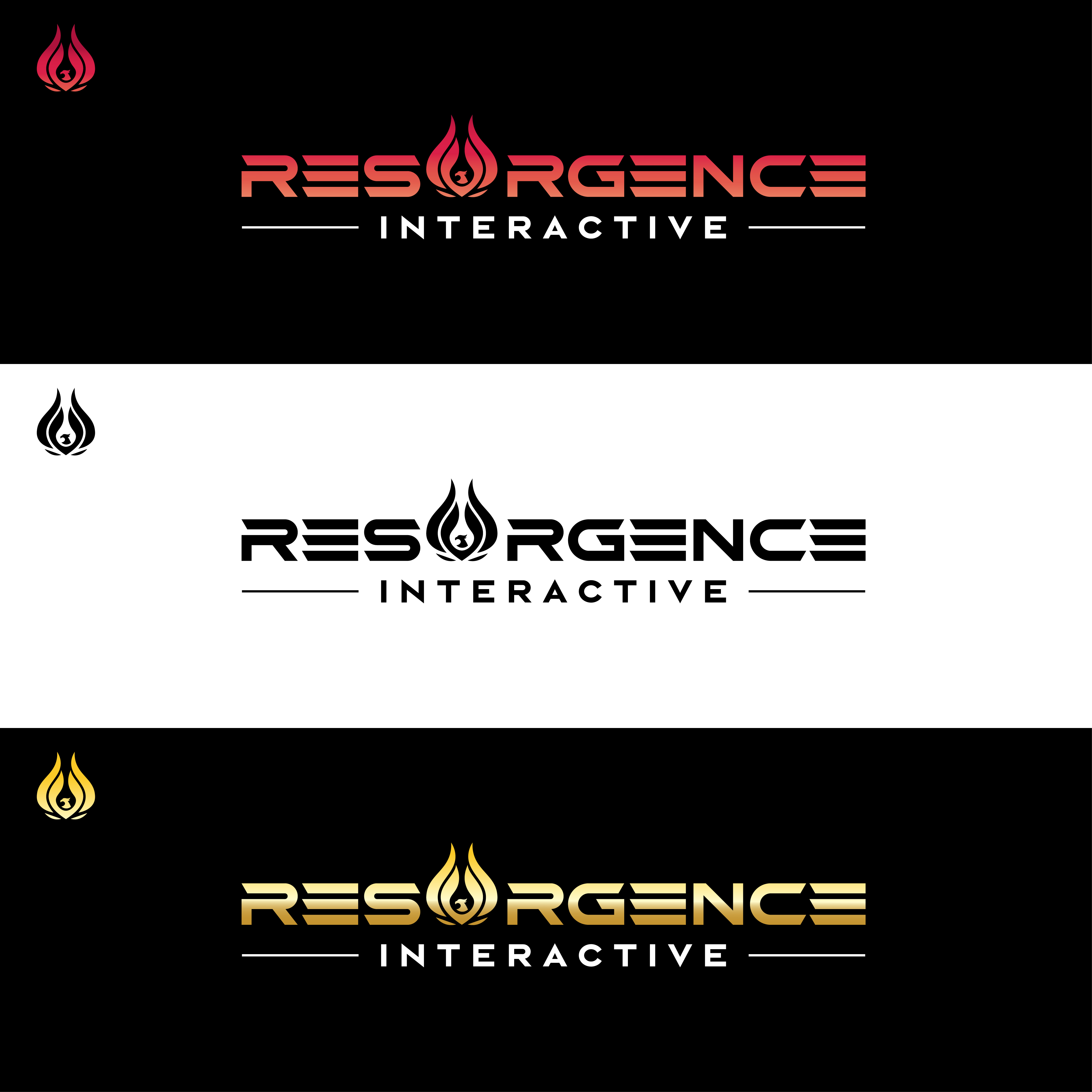 Logo-Design von Sandii Hardianto für Resurgence Interactive | Design #32957056