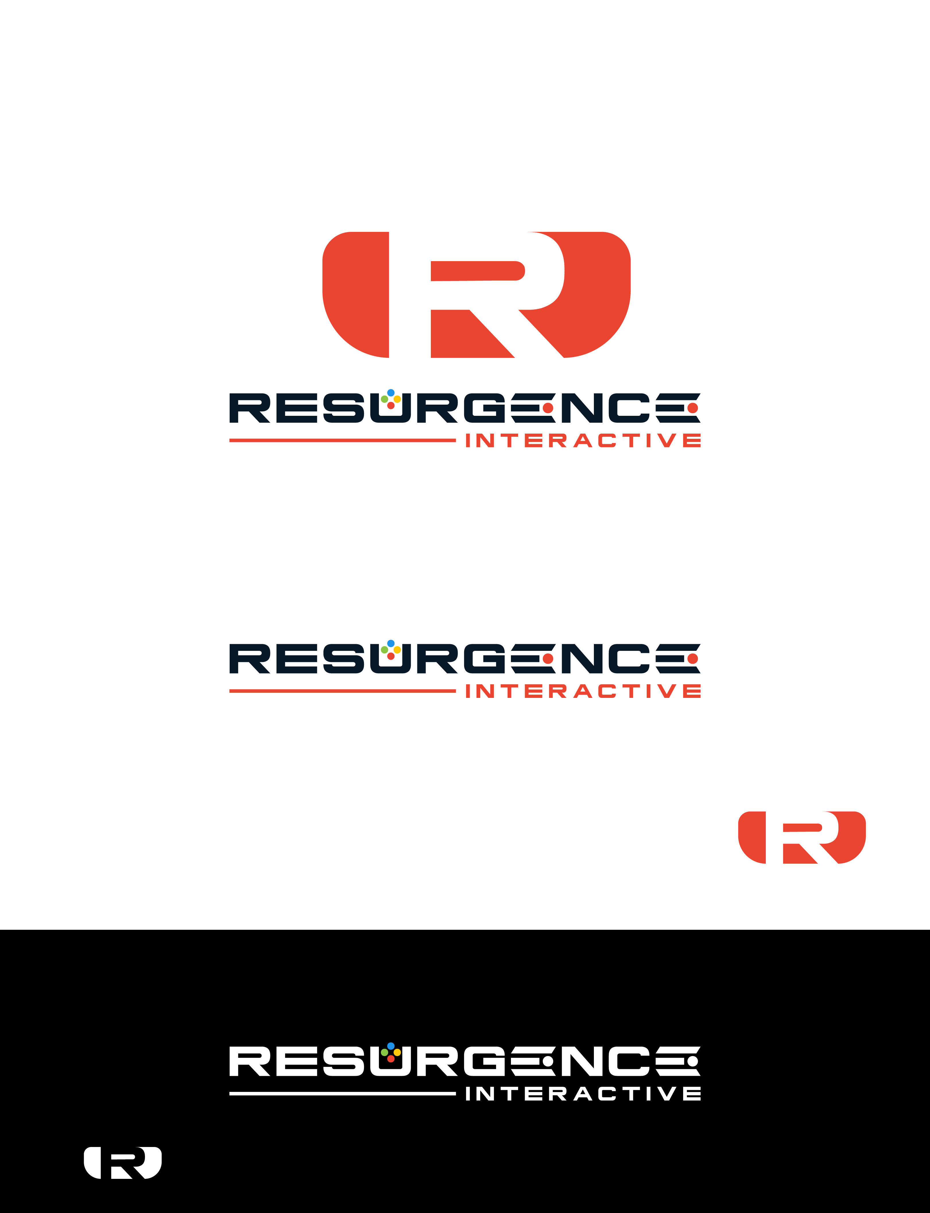 Logo Design by SAM-ART for Resurgence Interactive | Design #32954997