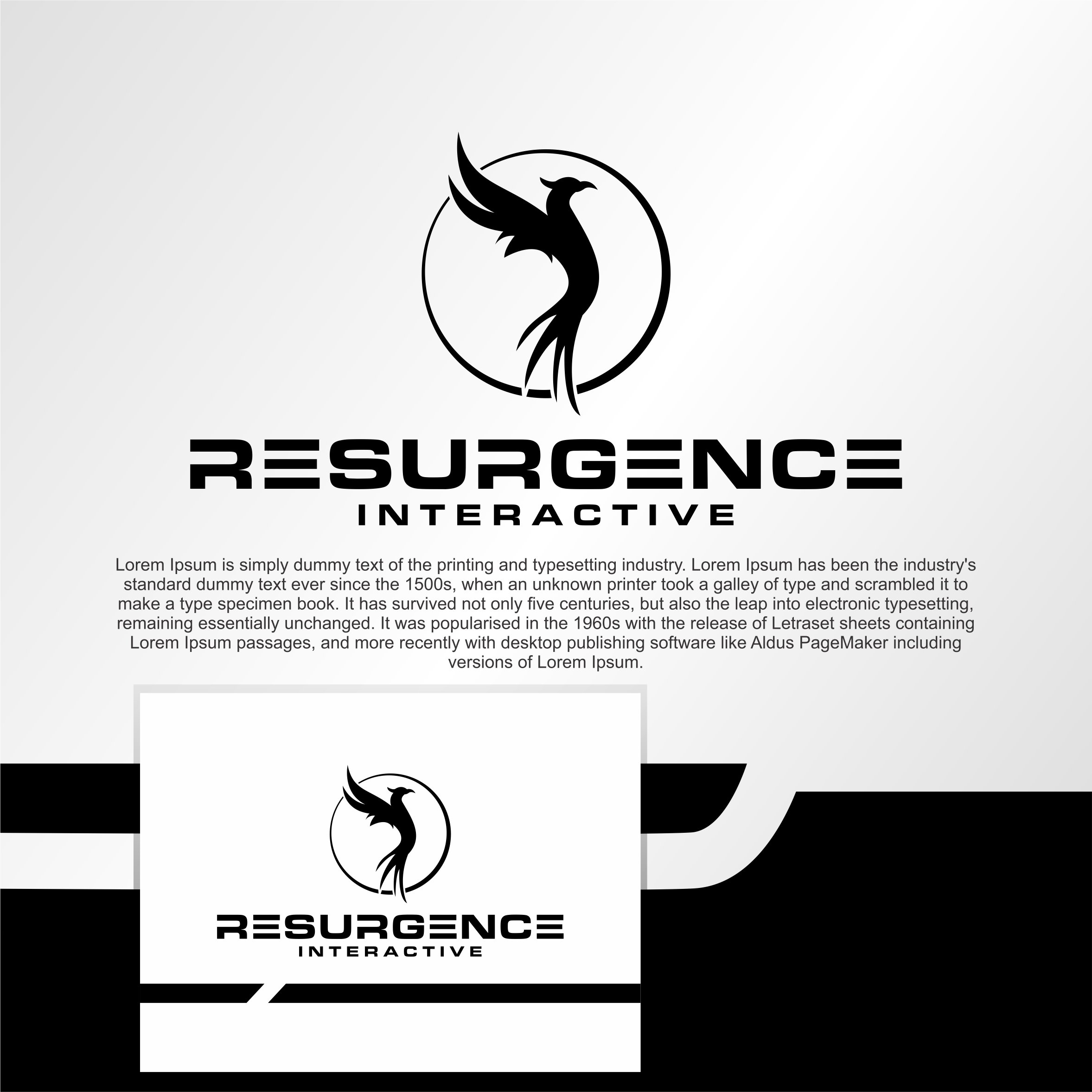 Logo Design by diego costa for Resurgence Interactive | Design #32955755