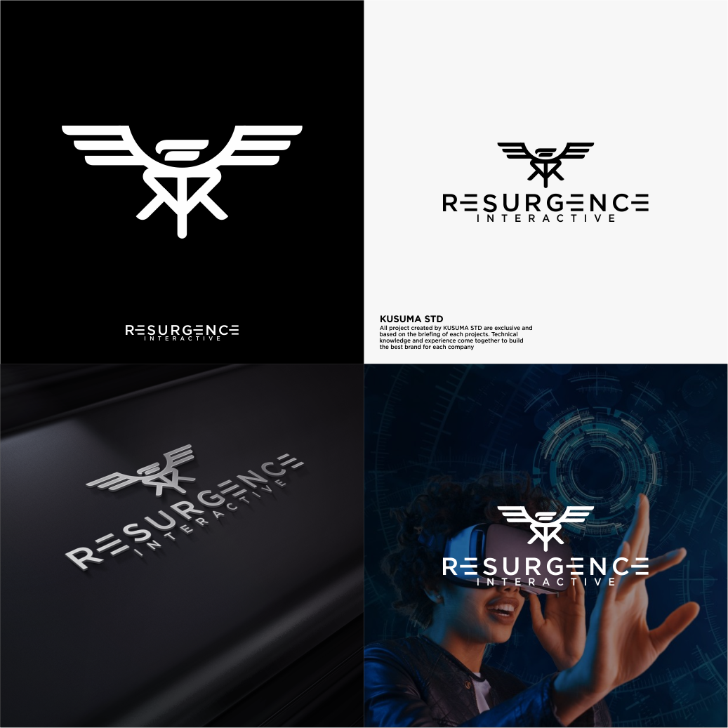 Logo Design by Kusuma Studio for Resurgence Interactive | Design #32957431
