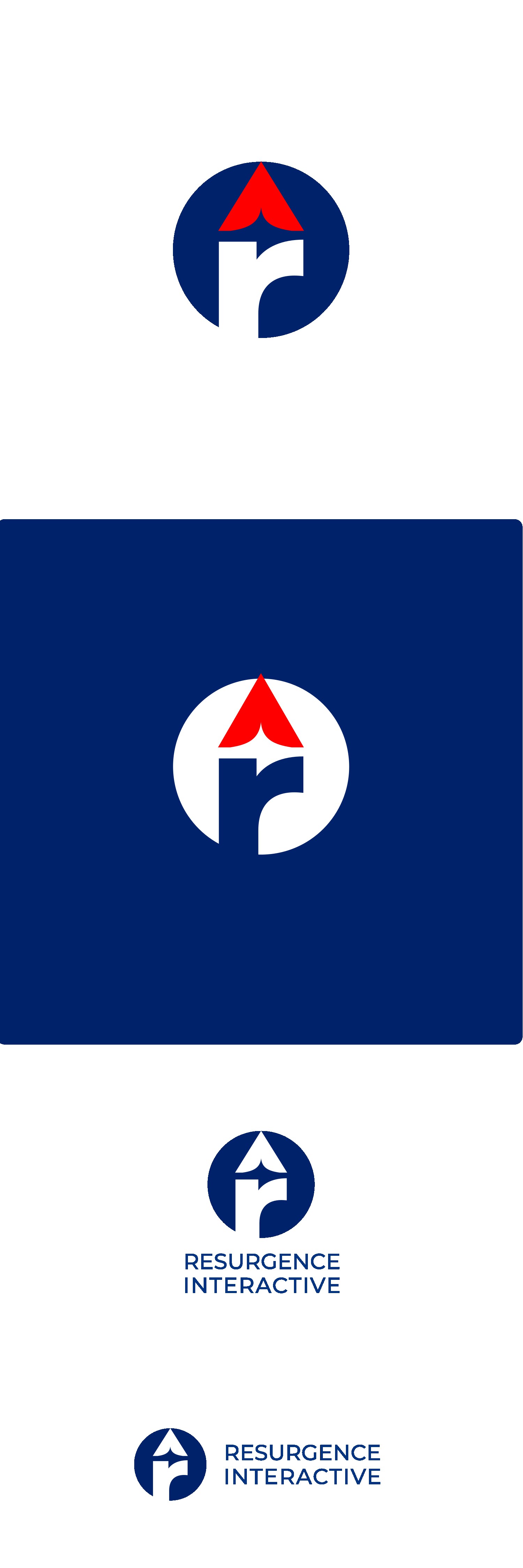 Diseño de Logo por Fluid Ingenuity para Resurgence Interactive | Diseño #32966423