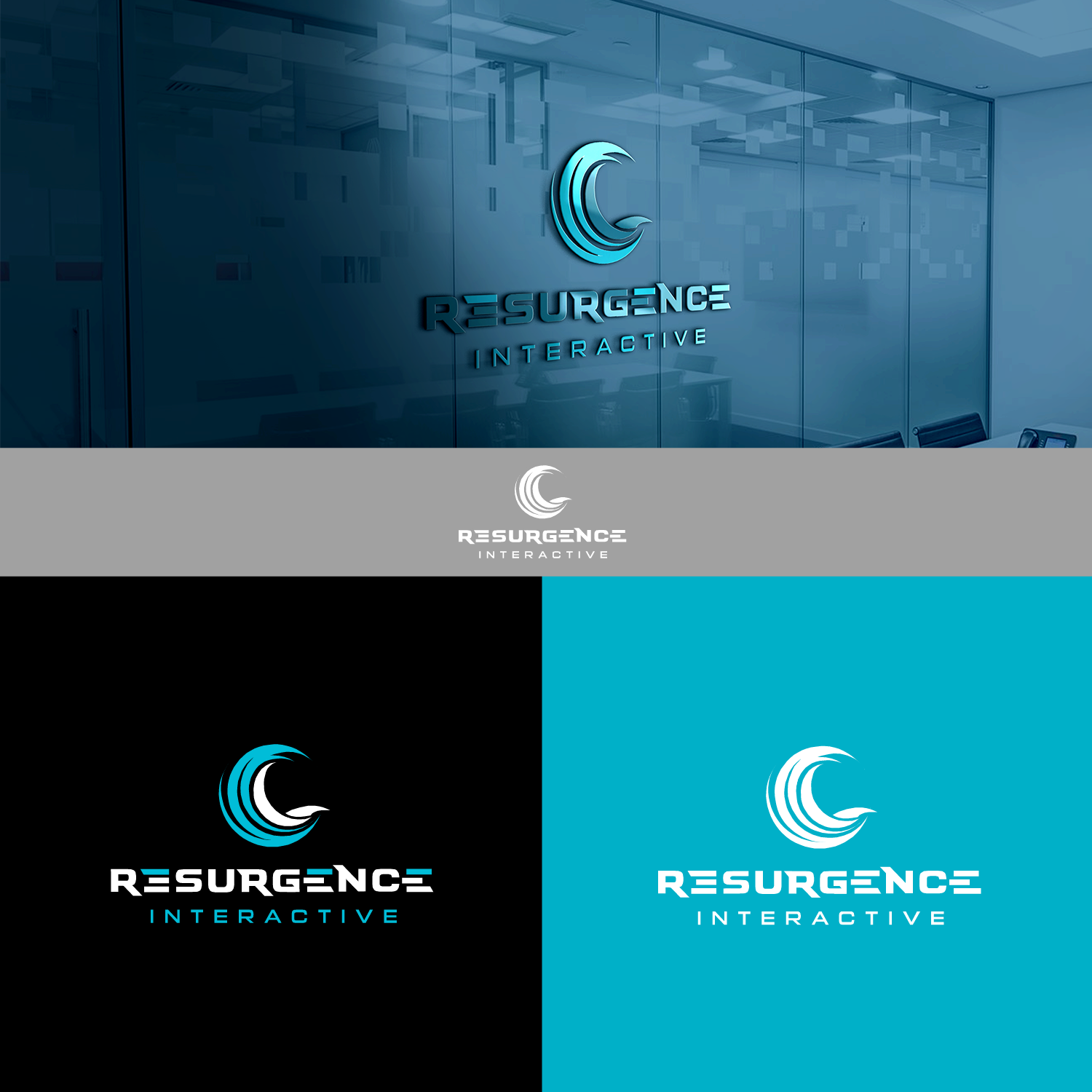 Logo Design by S.N.Y™-01 for Resurgence Interactive | Design #32974742