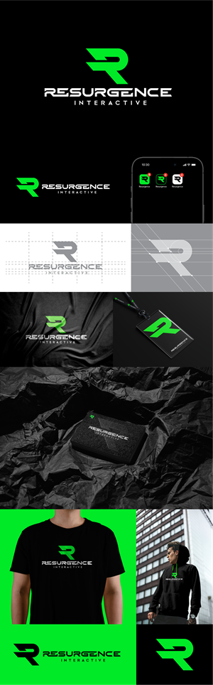Logo-Design von Grapismo Brand Studio für Resurgence Interactive | Design: #32960532
