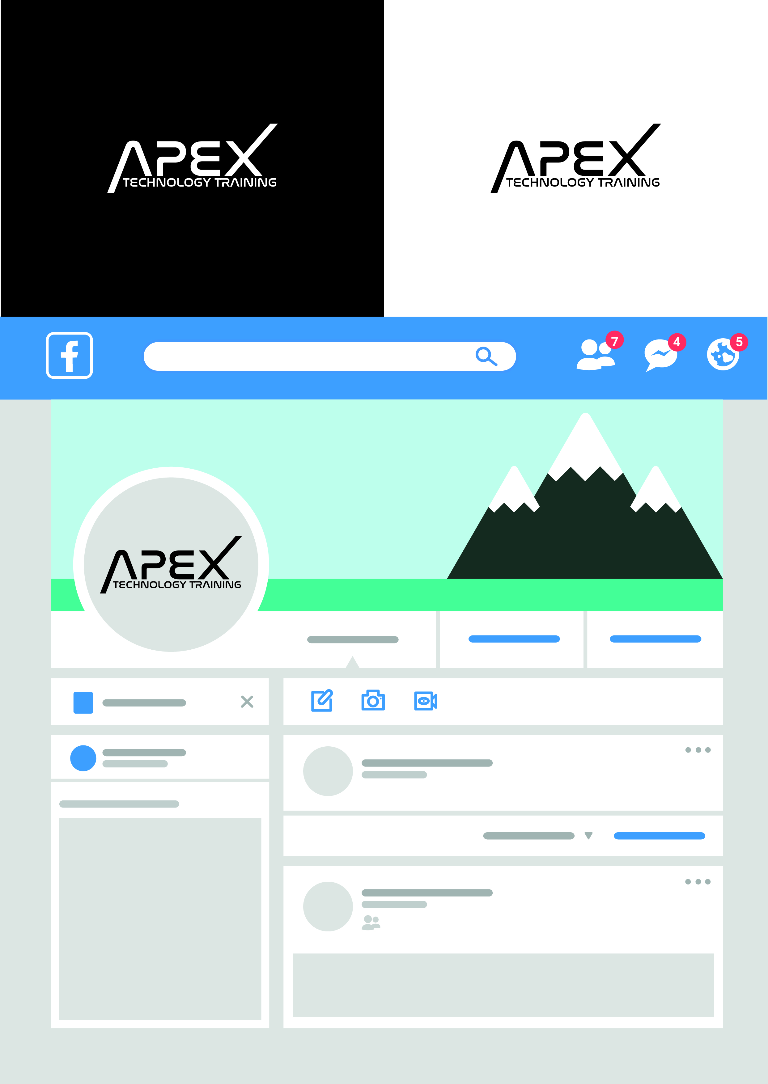 Logo Design by shafikulogo for Apex Training, LLC | Design #32969640