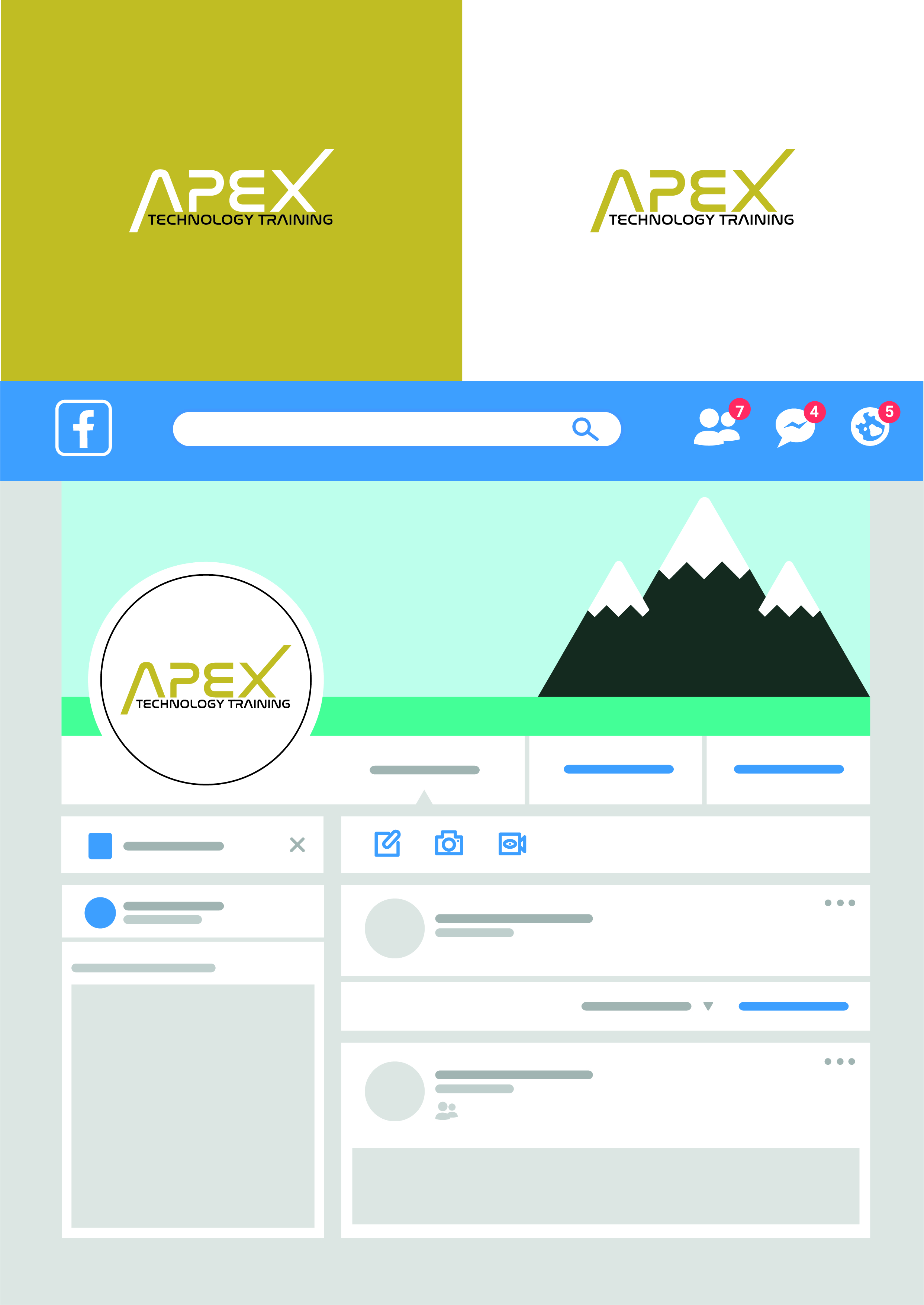 Logo Design by shafikulogo for Apex Training, LLC | Design #32974496