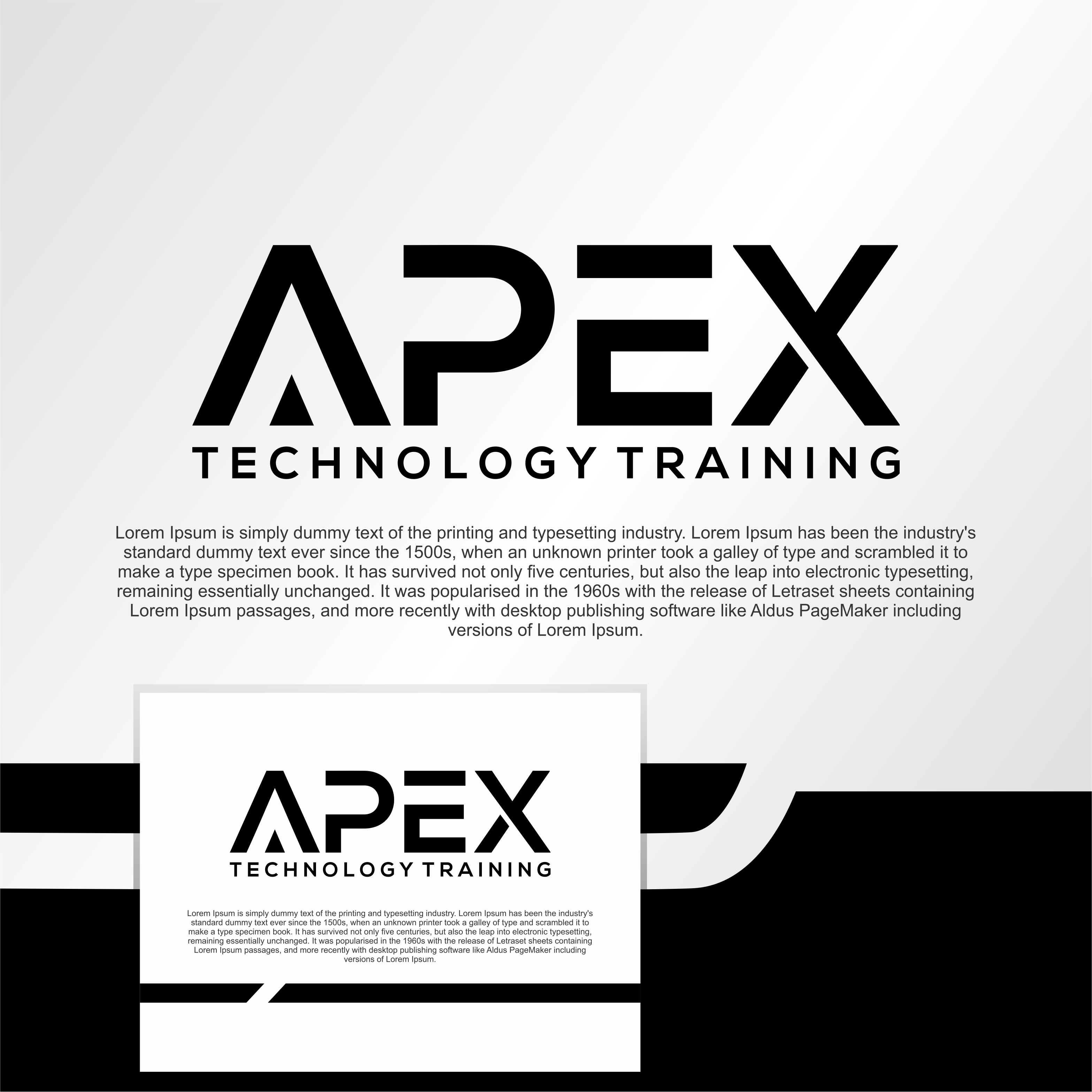 Logo Design by diego costa for Apex Training, LLC | Design #32964634