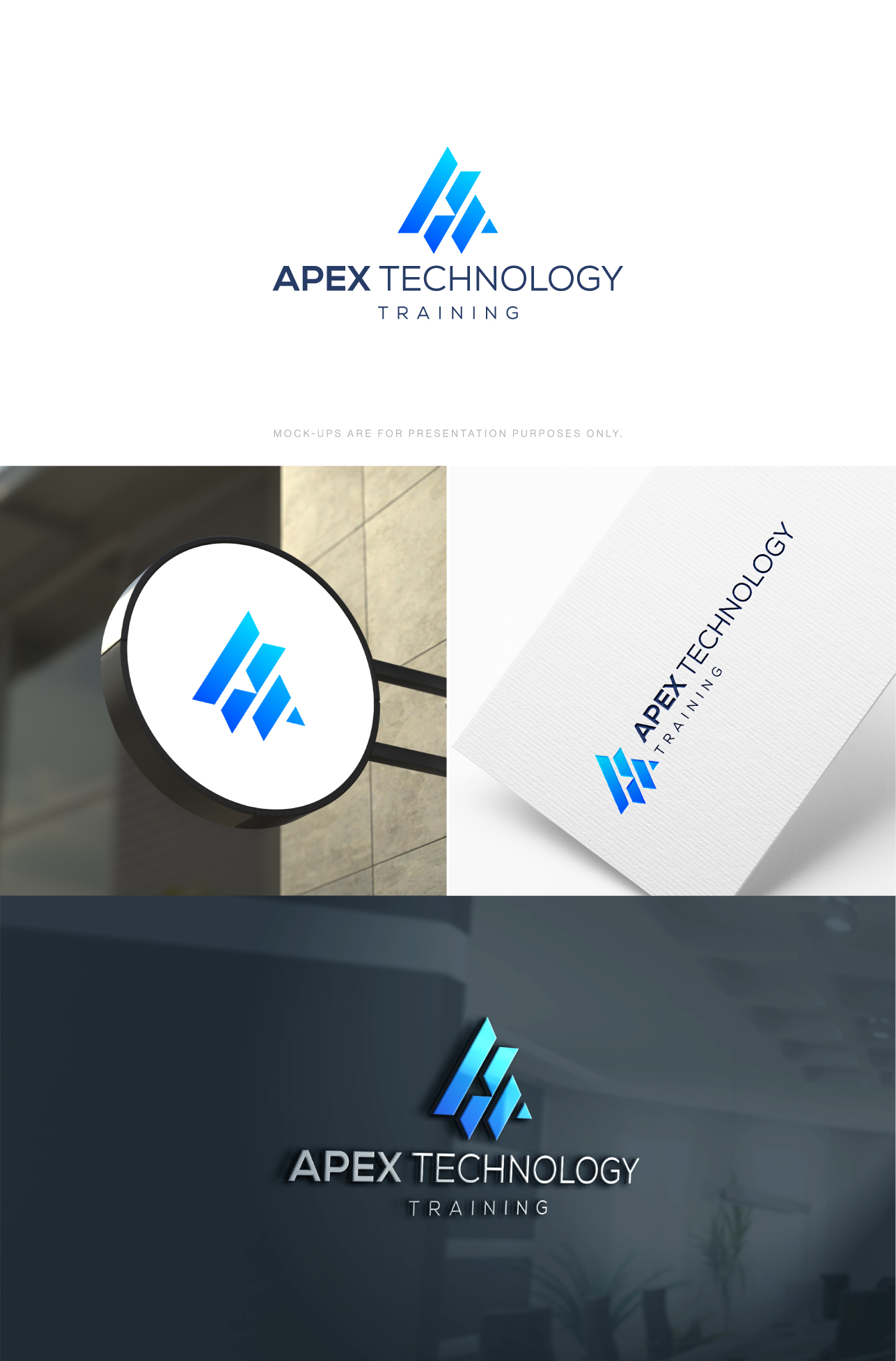 Logo-Design von The Lion Studios für Apex Training, LLC | Design #32964907