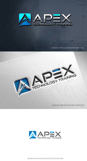 Diseño de Logo por zebronicgraphic para Apex Training, LLC | Diseño: #32971096