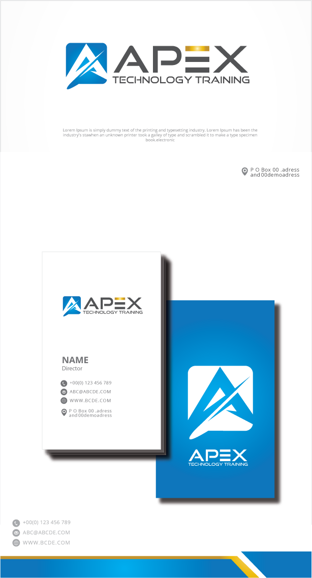 Diseño de Logo por zebronicgraphic para Apex Training, LLC | Diseño #32973195