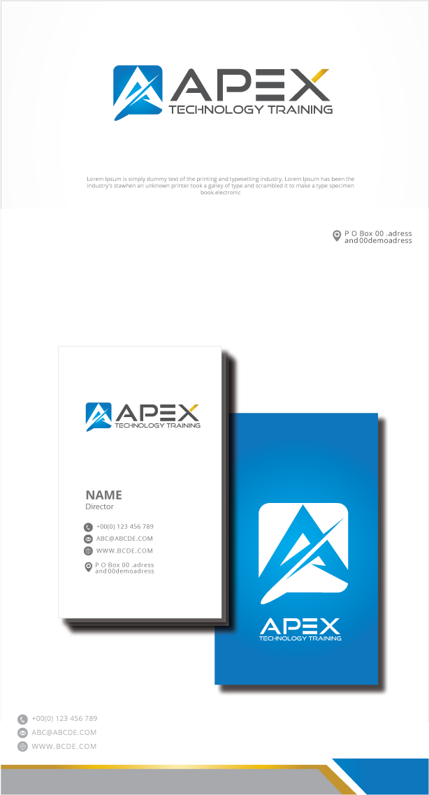 Logo-Design von zebronicgraphic für Apex Training, LLC | Design #32973196