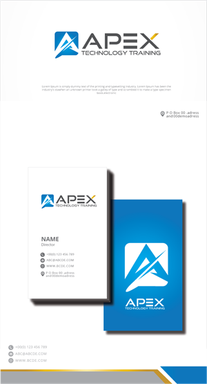 Diseño de Logo por zebronicgraphic para Apex Training, LLC | Diseño: #32973196