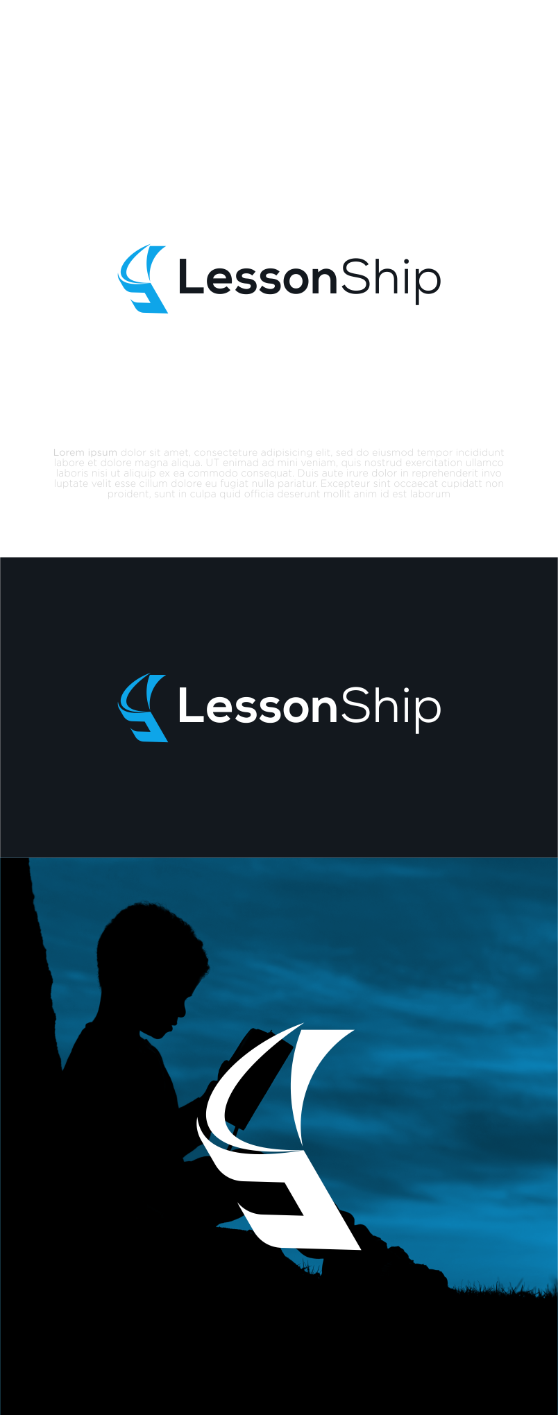 Modern, Professional, Education (Ed-Tech) Logo Design for (LessonShip ...