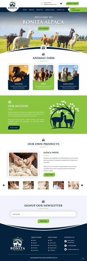 Web Design by pb for this project | Design: #32972512